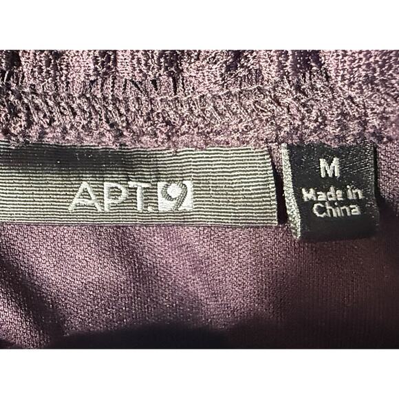 Apt 9 Off Shoulder Lace Top Sz M Bell Sleeve Purple Whimsigoth Fairycore - Picture 4 of 11